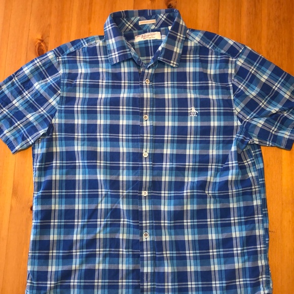 ‼️ Original Penguin slim fit s/s button down - Picture 1 of 3